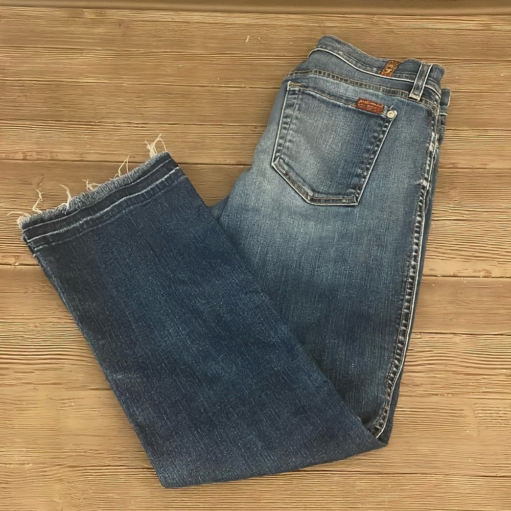 7 For All Mankind Cropped Boot jeans